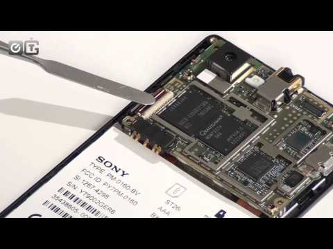Видео: Sony Xperia J - как разобрать смартфон и обзор запчастей