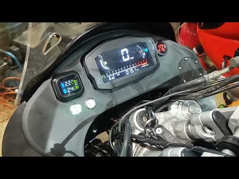Видео: Установка уровня топлива и цифровой приборной панели на мотоцикл bmw f650st