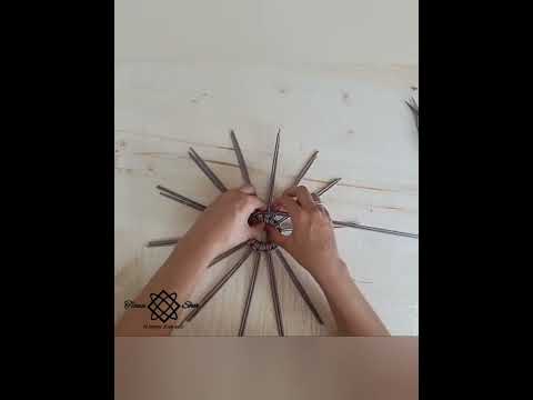 Видео: Ажур○|○|○Абажур из бумажной лозы