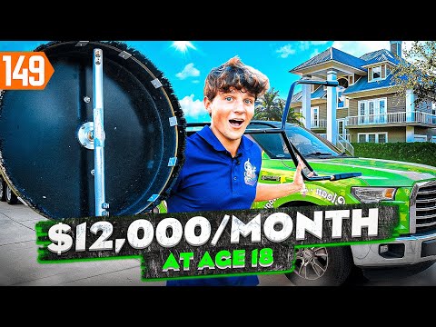 Видео: 18-летний парень открывает бизнес по мойке под давлением с оборотом 144 тыс. долларов в год