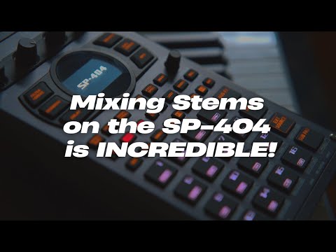 Видео: Микширование стемов на Roland SP-404 — это НЕВЕРОЯТНО!!