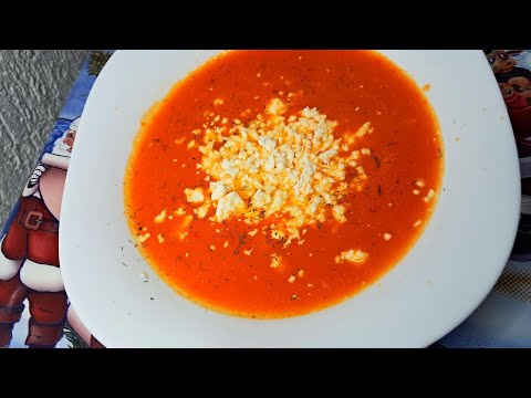 Видео: КРЕМ СУПА ОТ ПЕЧЕНИ ЧУШКИ