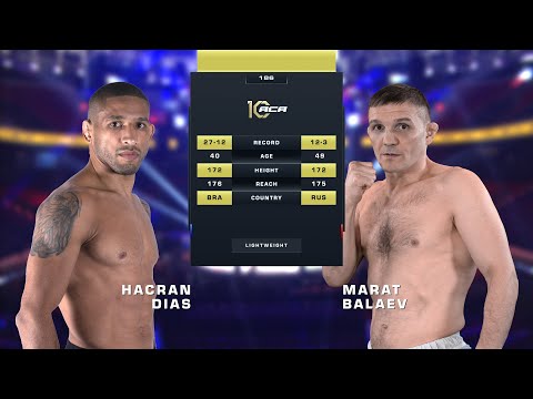 Видео: Хакран Диас vs. Марат Балаев | Hacran Dias vs. Marat Balaev | ACA 186