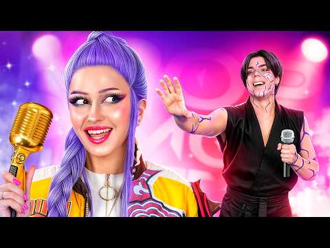 Видео: KPop Охотники на Демонов! Из 1 Уровня в 100 Уровень Джину из Saja Boys!