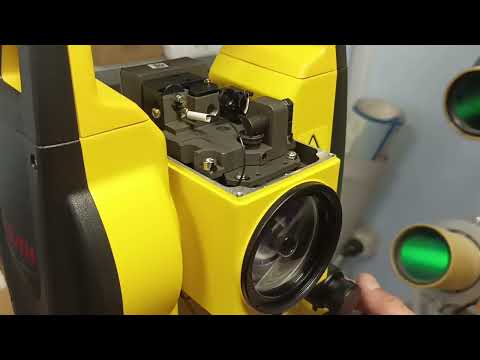 Видео: Работа дальномера тахеометра South N40 на Android