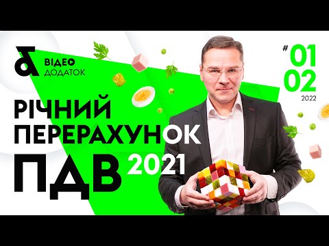 Видео: Годовой перерасчет НДС
