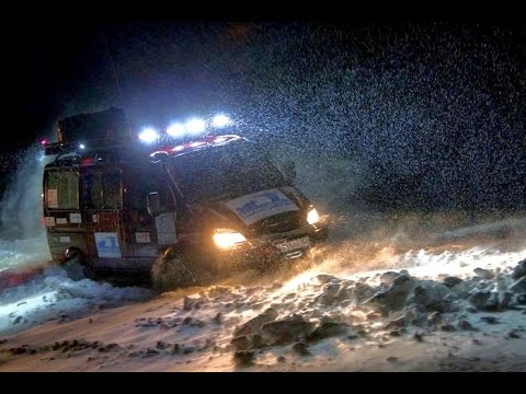 Видео: Тест драйв: Соболь 4х4 дизель на бездорожье. Арктическая экспедиция на Варандей