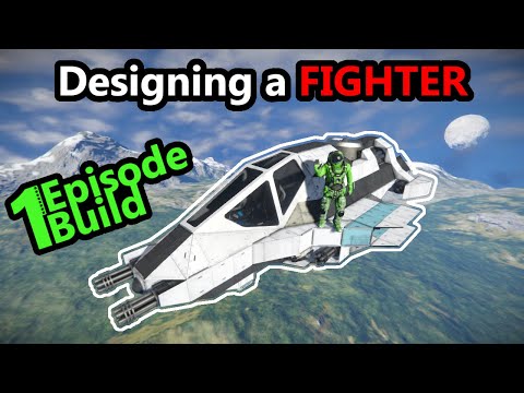 Видео: Sparrow Fighter: Space Engineers, сборка одного эпизода (1EB)