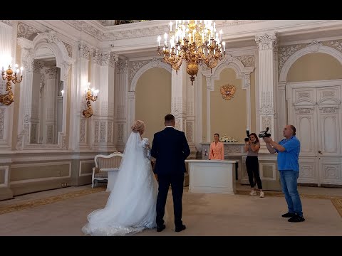 Видео: Свадьба в Питере. Дворец бракосочетания №1. Прогулка на кораблике. Ресторан Glamour