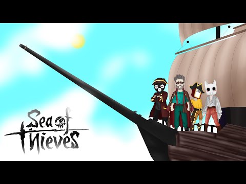 Видео: ТЕПЕРЬ МЫ ПИРАТЫ И У НАС ЕСТЬ НАСТОЯЩИЙ КОРАБЛЬ! ИЩЕМ КЛАД В SEA OF THIEVES