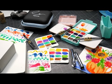Видео: Давайте распакуем и попробуем НОВЫЕ художественные принадлежности!