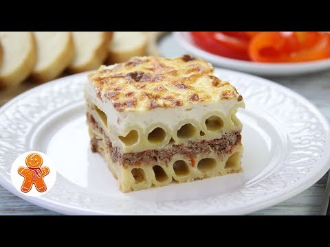 Видео: Макаронная Запеканка с Фаршем По-Гречески ✧ Пастицио Παστίτσιο