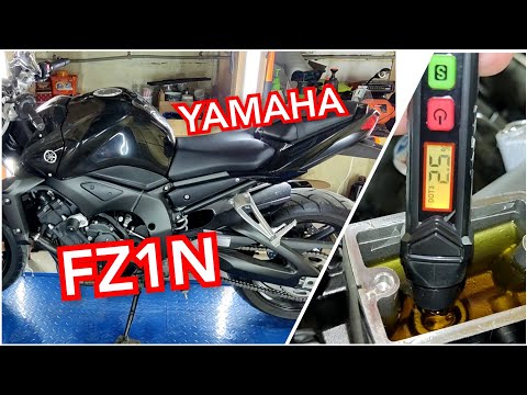 Видео: 🔵 YAMAHA FZ1N 2006. ЧАСТЬ 1. ТОРМОЗА, АНТИФРИЗ, ФИЛЬТР, ТО