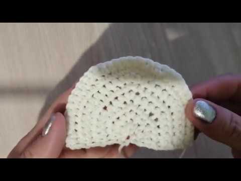 Видео: #вязаниекрючком//ВЯЖЕМ ПОЛУКРУГ КРЮЧКОМ//выравнивание неровностей.