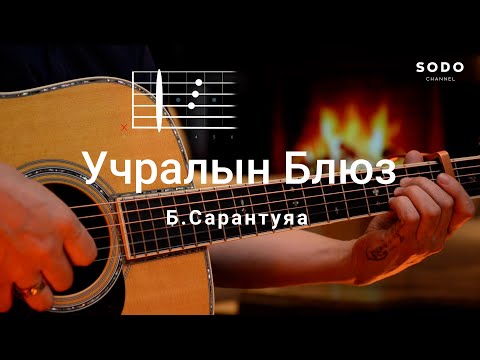 Видео: Сарантуяа - Учралын блюз / Караоке - Гитарын хичээл /