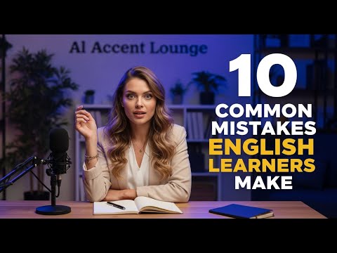 Видео: 10 распространённых ошибок при изучении английского языка и как их исправить | Al Accent Lounge