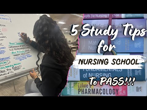 Видео: Как УЧИТЬСЯ в школе медсестёр! 5 советов, как гарантированно сдать экзамен!