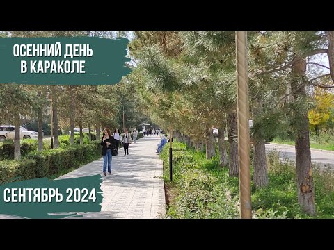 Видео: Осенний день в Караколе | Атмосфера Каракола