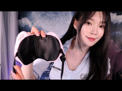 Видео: ASMR(Sub✔) Уход для дневного сна в обеденное время | Массаж кожи головы и расчёсывание волос