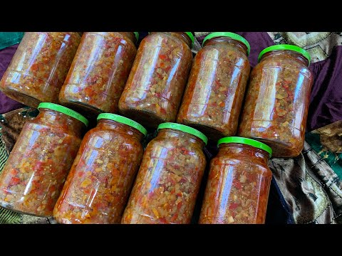 Видео: БАКЛАЖОНДАН 🍆 ИКРА 🍅🧅🧄🌶️