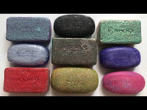 Видео: ASMR Soft Soap/ АСМР режу супер мягкое мыло в панировке из лака для ногтей с солью