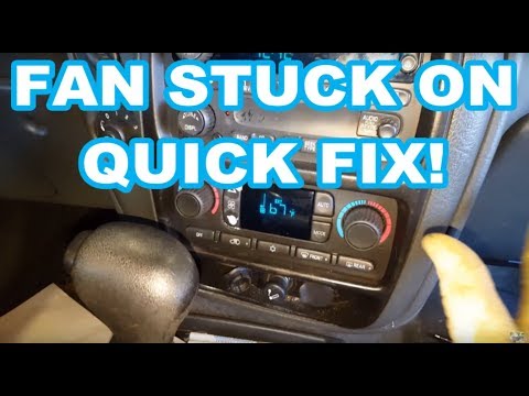 Видео: КАК УСТРАНИТЬ НЕИСПРАВНОСТЬ ВЕНТИЛЯТОРА НА Chevrolet Trailblazer / GMC Envoy. ПРОСТАЯ ДИАГНОСТИКА...