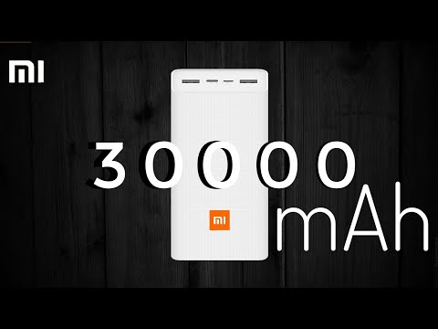 Видео: Xiaomi Mi Power Bank 3 (PB3018ZM) 30000 mAh. Обзор и тест