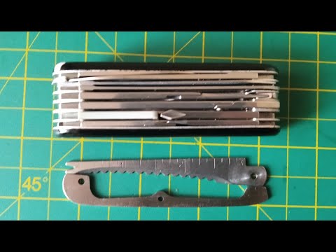 Видео: Victorinox modding. Флагманский SwissChamp без рыбочистки.