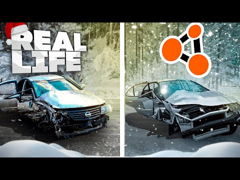 Видео: Аварии на реальных событиях в BeamNG.Drive #34