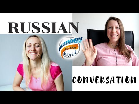 Видео: Как дела? //Russian conversation with subtitles // Fast Russian