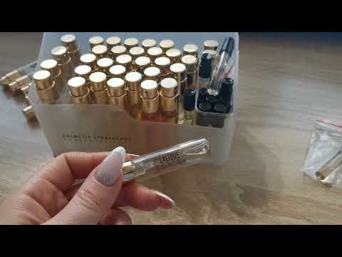 Видео: Разбираем отливанты (более 40 ароматов) #lalique #парфюмерия