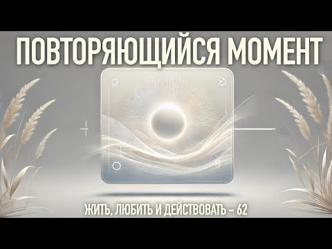 Видео: 62 - Миг между прошлым и будущим - как сделать каждый момент радостным?
