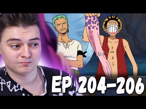 Видео: Ван-Пис 204\ 205\ 206 серия | Реакция на аниме