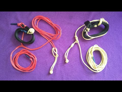 Видео: Whoopie sling vs Distel knot - сравнение "в лоб"