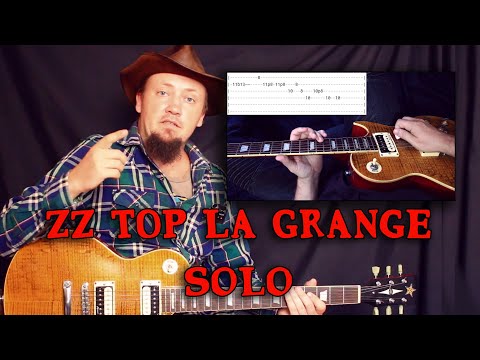 Видео: Как Играть Соло ZZ Top - La Grange! Разбор с табами!