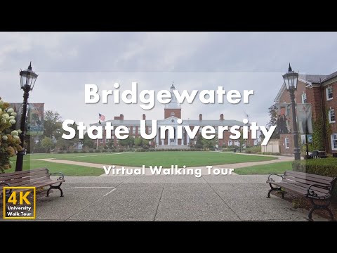 Видео: Bridgewater State University - Виртуальная пешеходная экскурсия [4k 60fps]