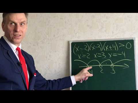 Видео: Квадратные неравенства Как решать неравенства методом интервалов?