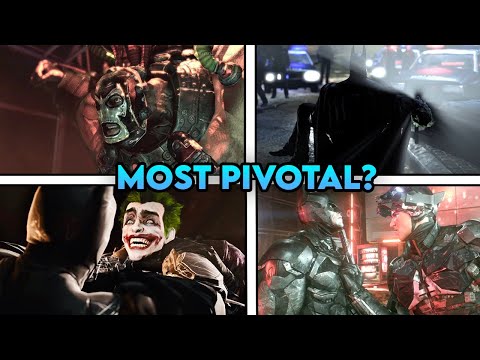 Видео: Какие моменты были самыми ВАЖНЫМИ в КАЖДОЙ игре Arkham?