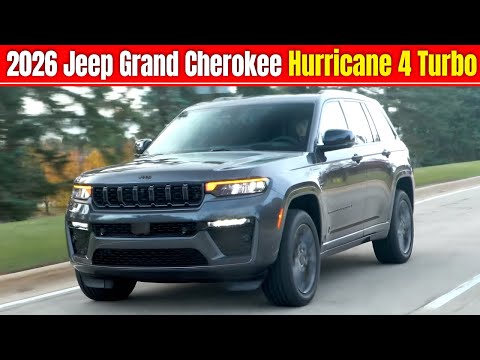 Видео: Jeep Grand Cherokee Hurricane 4 Turbo 2026 года: мощность, запас хода и технологии, которых вы не...