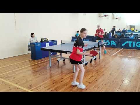Видео: Медоева А.(Витебск) : Козел П.(Волковыск). Командное первенство РБ. Tabletennis.