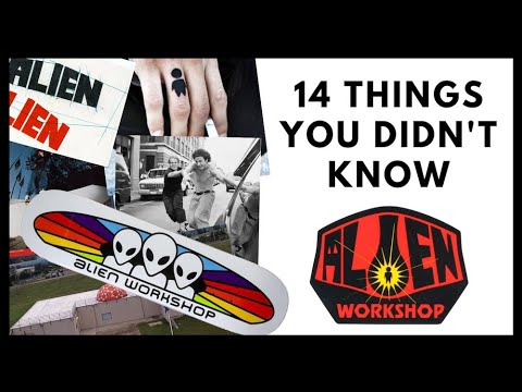 Видео: ALIEN WORKSHOP: 14 фактов о скейтбордах Alien Workshop, которые вы не знали
