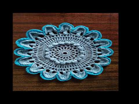 Видео: Красивая салфетка крючком для уютного дома