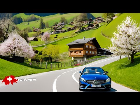 Видео: 🇨🇭Вождение автомобиля в Швейцарии перед весенним сезоном | Захватывающее путешествие по кантону Швиц
