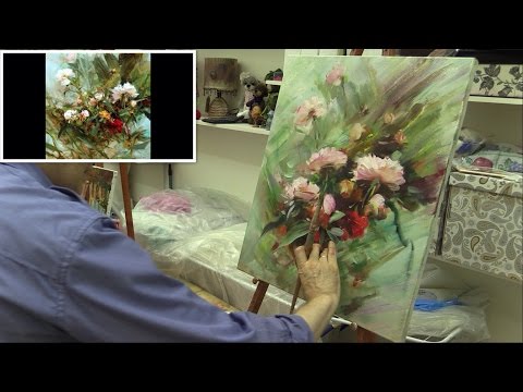 Видео: Мастер-класс по работе Ричарда Шмида. Masterclass oil painting from Oleg Buiko