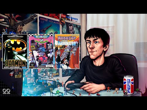 Видео: Сега Мега Гаунтлет #22: Batman, Micro Machines 2, Robocop vs. The Terminator