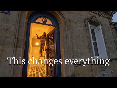 Видео: Новое освещение для нашего 200-летнего французского дома | Ремонт во Франции #17