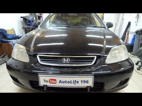 Видео: Honda Civic 2000 г. Не работают вентиляторы охлаждения.