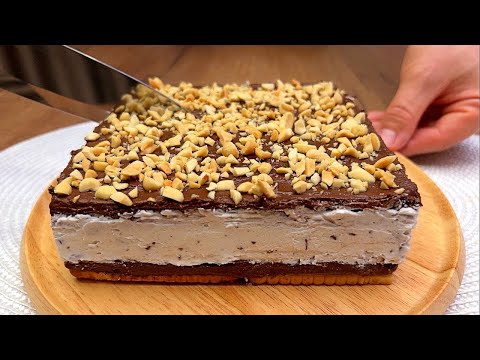 Видео: Удивите кого угодно по любому поводу! Домашний десерт за 10 минут без выпечки!