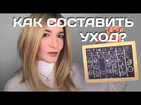 Видео: КАК СОСТАВИТЬ УХОД ЗА КОЖЕЙ. ГРАФИК СРЕДСТВ НА НЕДЕЛЮ.