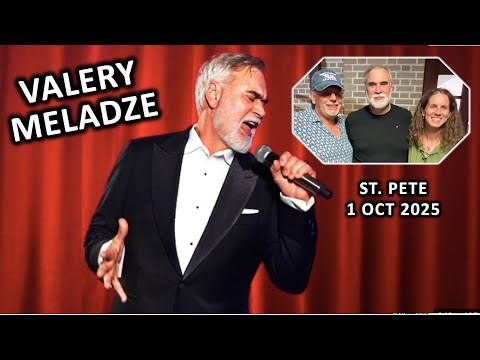 Видео: Валерий Меладзе концерт в Сант Пите / Valery Meladze Live in St. Pete, Fl